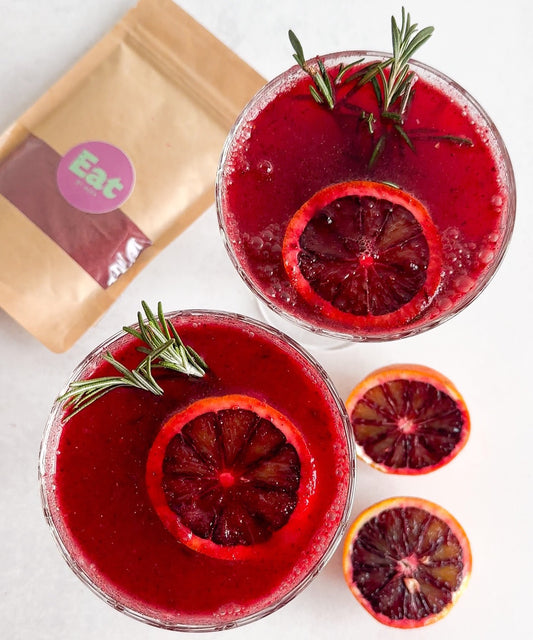 Valentines Blood Orange Mocktail