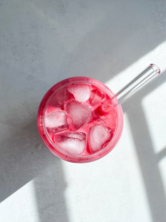 Iced Beet Balance Latte