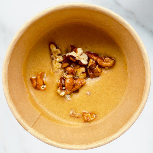 pecan pumpkin pie image