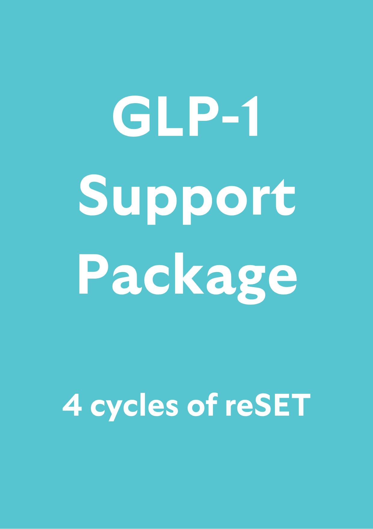 GLP-1 Support Package