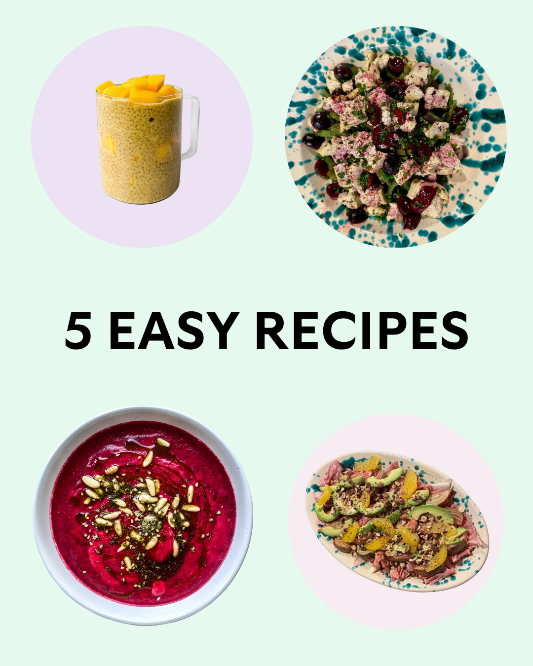 Late summer recipes that are easy & delicious to make
