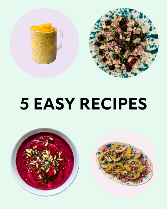 Late summer recipes that are easy & delicious to make