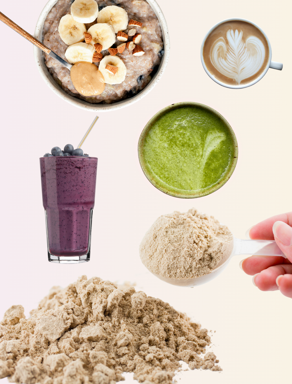 Pflanzliches Proteinpulver