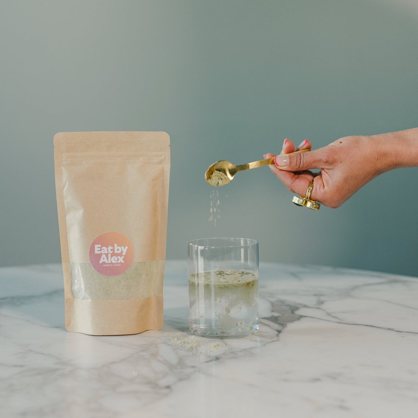 Pflanzliches Proteinpulver