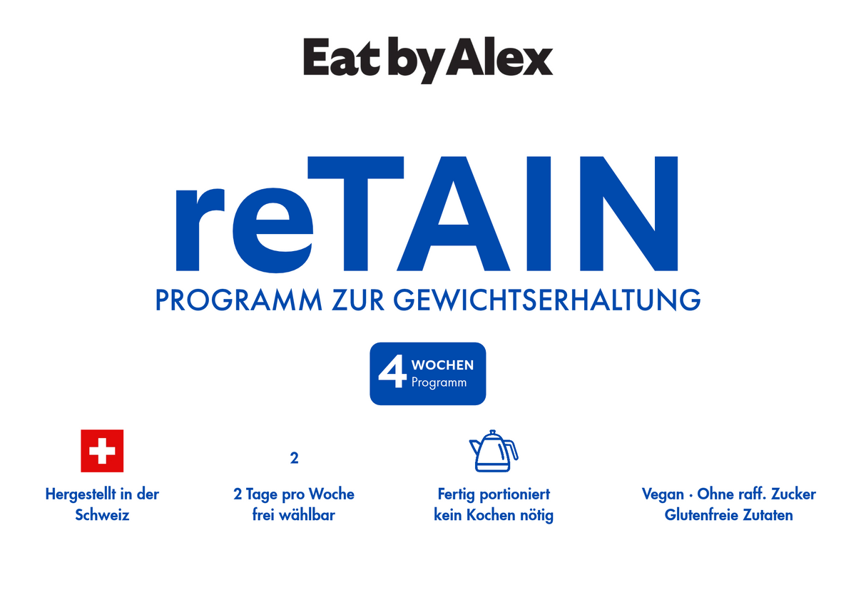 Pflanzenbasierte Suppe aus dem reTAIN Programm zur Gewichtserhaltung