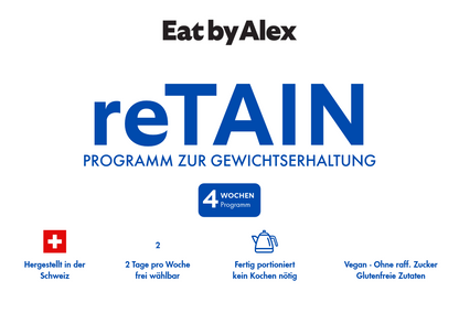 Pflanzenbasierte Suppe aus dem reTAIN Programm zur Gewichtserhaltung